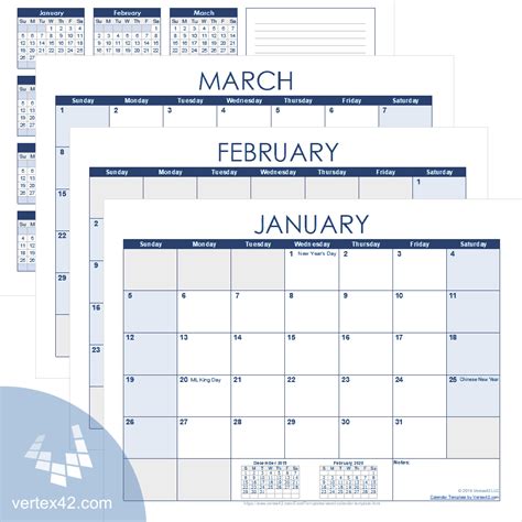 frre|Excel calendar templates